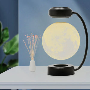 Schwimmende 3D-LED-Mond-Nacht Tischlampe