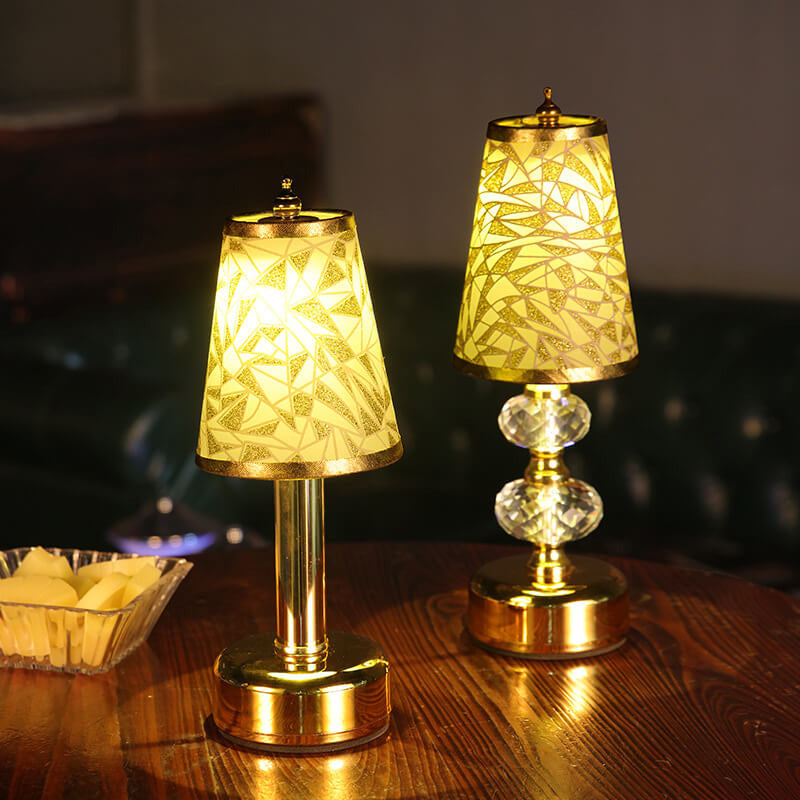 Weinlese-Dekorative LED-Tischlampe