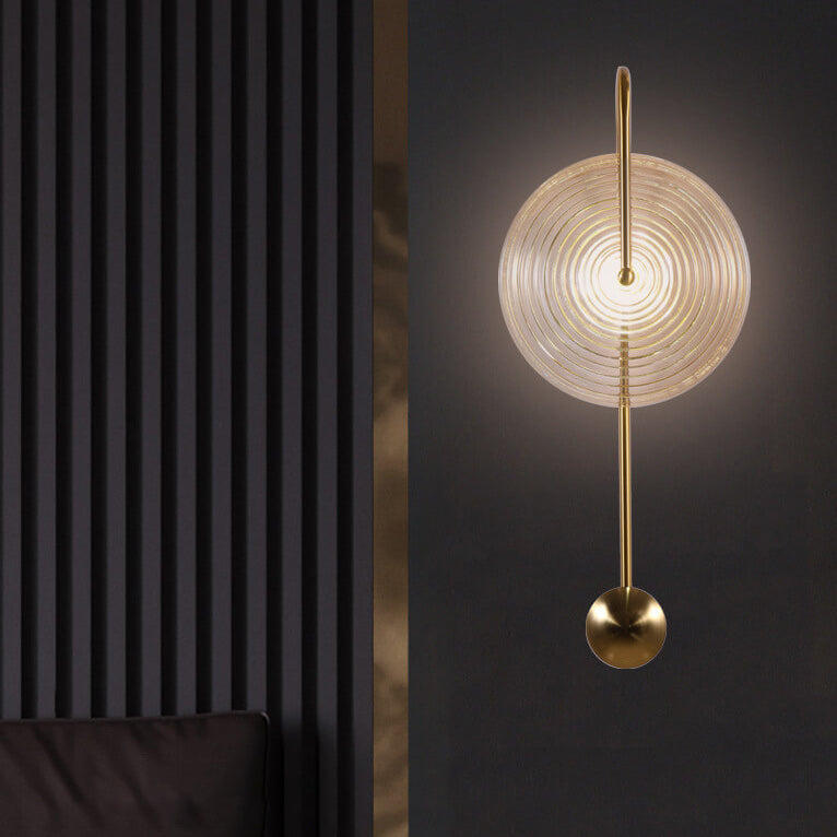 Moderne Spirale Pendel Wandleuchte