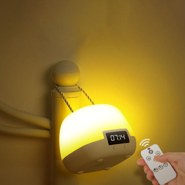 Tragbarer LED Wecker mit Nachtlicht