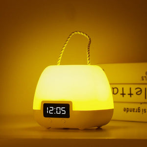 Tragbarer LED Wecker mit Nachtlicht