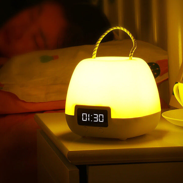 Tragbarer LED Wecker mit Nachtlicht