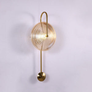 Moderne Spirale Pendel Wandleuchte
