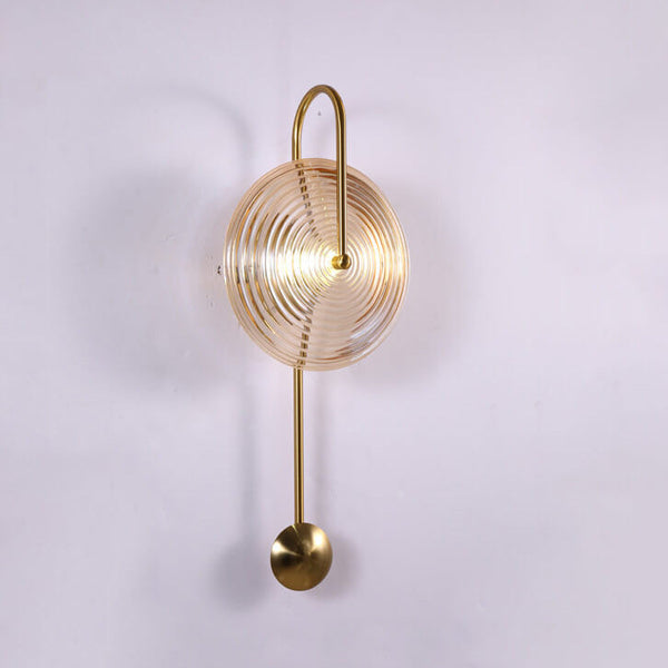 Moderne Spirale Pendel Wandleuchte