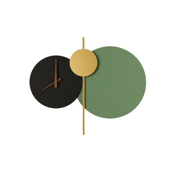 Moderne Geometrische LED-Wanduhr