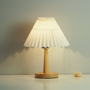 Nordische LED-Tischlampe mit Falten
