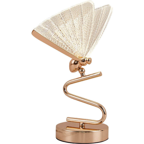 Von Schmetterlingen Inspirierte Moderne Led-tischlampe