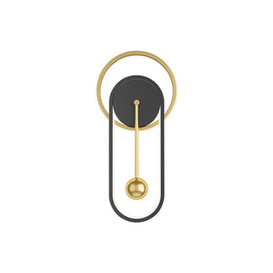Moderne LED-Pendel Wandleuchte