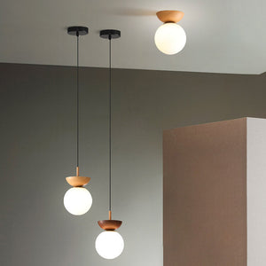 Runde Globus LED-Deckenleuchte