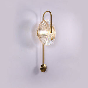 Moderne Spirale Pendel Wandleuchte