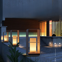 Solarbetriebene Außenlampe für Garten und Terrasse