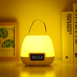 Tragbarer LED Wecker mit Nachtlicht