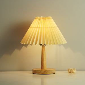 Nordische LED-Tischlampe mit Falten
