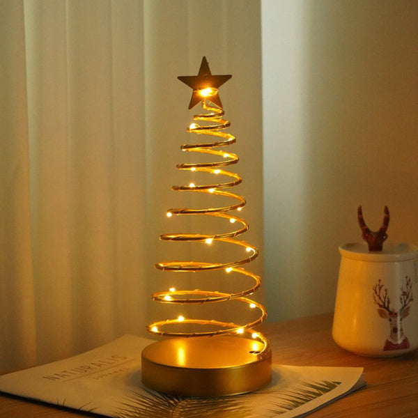 Moderner Leuchtender Mini Weihnachts Baum