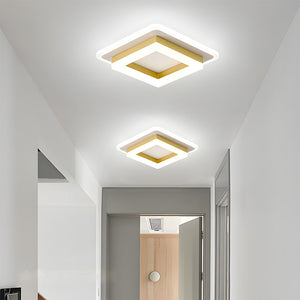 Minimalistische Quadratische LED Deckenleuchte