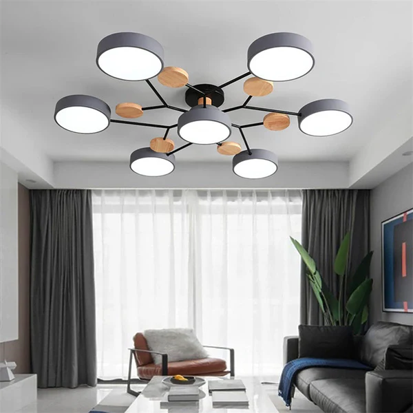 Minimalistisches Baumast-Design Moderne LED-Deckenleuchte