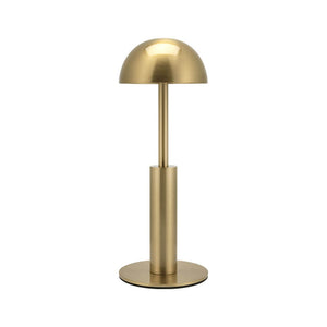 Minimalistische LED-Tischlampe im Kuppeldesign