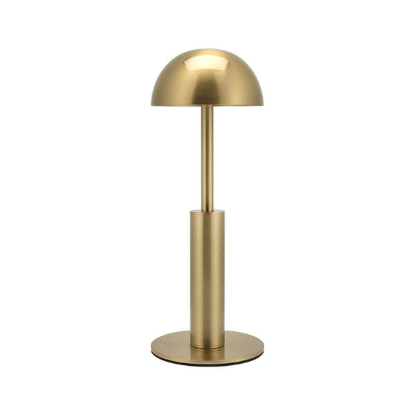 Minimalistische LED-Tischlampe im Kuppeldesign