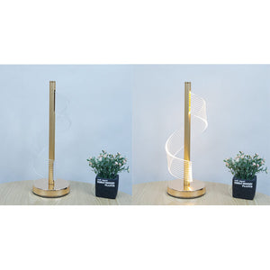 Moderne Kreative Led-tischlampe In Spiralform