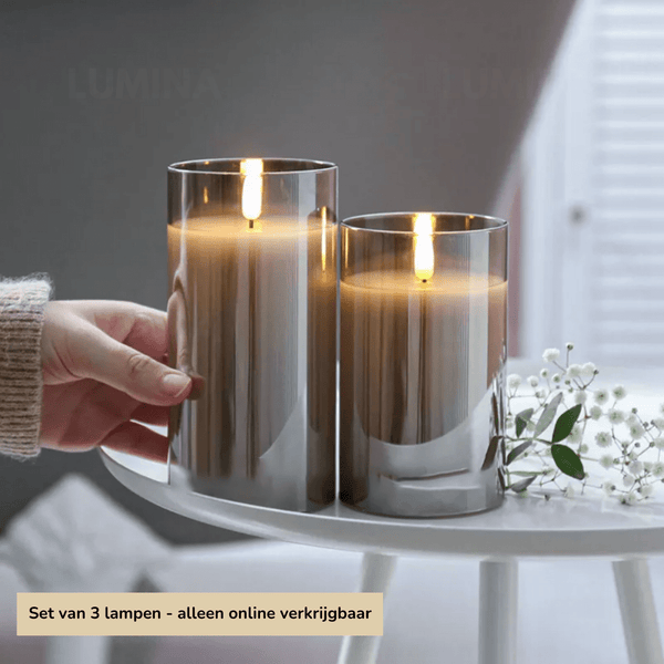 Moderne LED Flackerkerzen