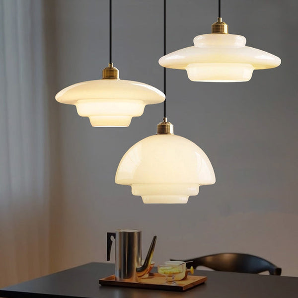 Moderne Geschichtete LED-Kuppel-Pendelleuchte
