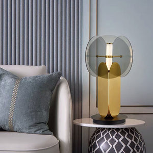 Moderne Minimalistische Skulpturale Led-tischlampe