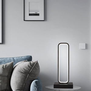 Minimalistische Moderne Rechteckige Led-tischlampe