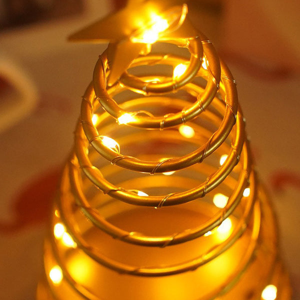 Moderner Leuchtender Mini Weihnachts Baum