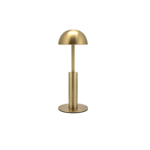 Minimalistische LED-Tischlampe im Kuppeldesign
