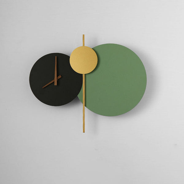Moderne Geometrische LED-Wanduhr