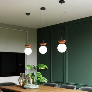 Runde Globus LED-Deckenleuchte
