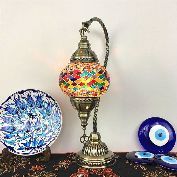 Bohemian LED-Tischlampe im türkischen Stil