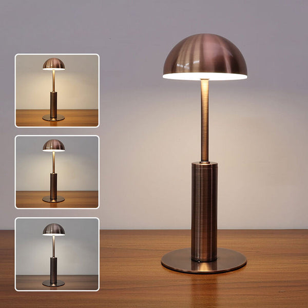 Minimalistische Moderne Led-tischlampe In Kuppelform