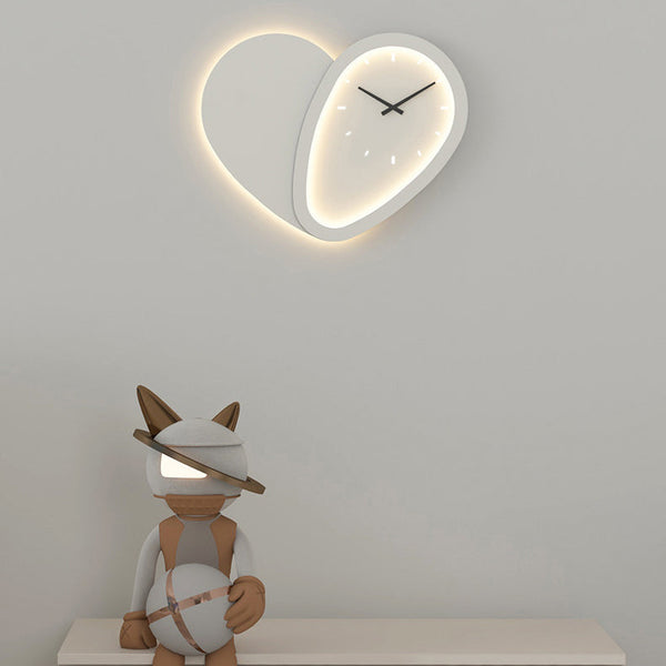 Moderne Kreative LED Wanduhr