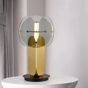 Moderne Minimalistische Skulpturale Led-tischlampe