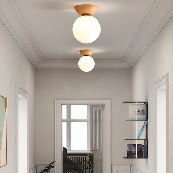 Runde Globus LED-Deckenleuchte