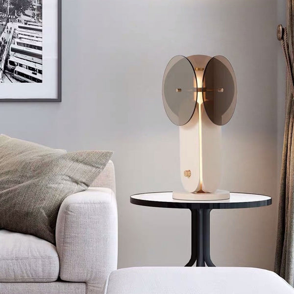 Moderne Minimalistische Skulpturale Led-tischlampe