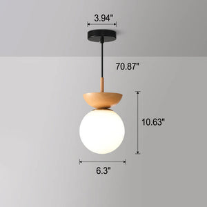 Runde Globus LED-Deckenleuchte