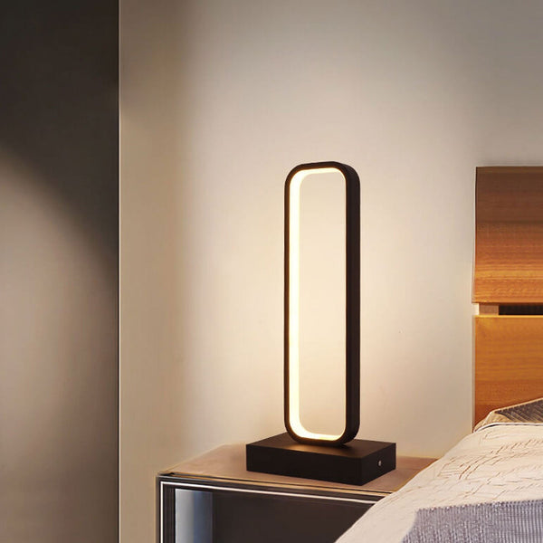 Minimalistische Moderne Rechteckige Led-tischlampe