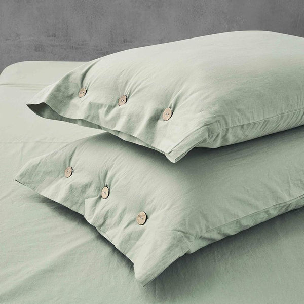 Knopf Design Weiches Kissenbezug Set