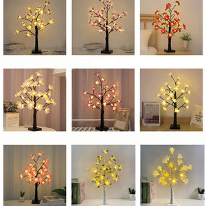 Moderne Baum-LED-Dekorations-Tischlampe