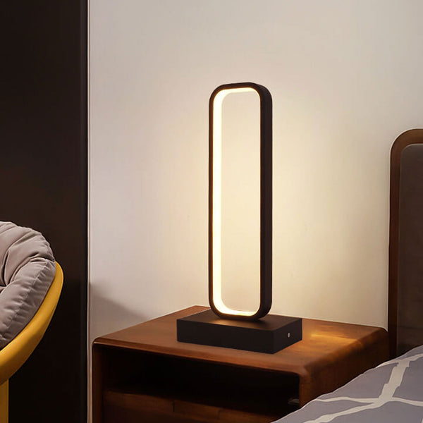 Minimalistische Moderne Rechteckige Led-tischlampe