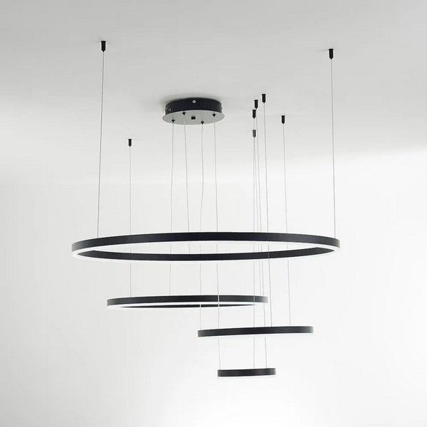 Moderne Kreisförmige LED-Pendelleuchte Für Die Decke