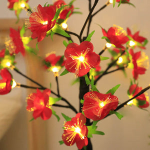 Moderne Baum-LED-Dekorations-Tischlampe
