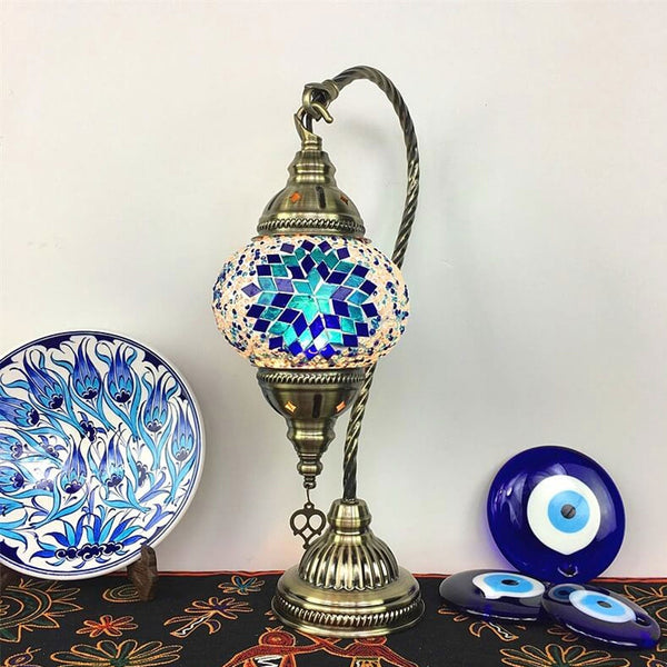 Bohemian LED-Tischlampe im türkischen Stil