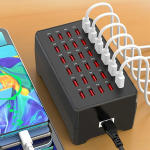 USB-Ladestation mit mehreren Anschlüssen