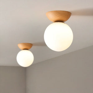 Runde Globus LED-Deckenleuchte