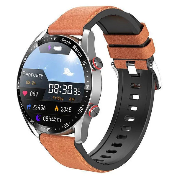 Luxuriöse Runde Smartwatch Für Herren