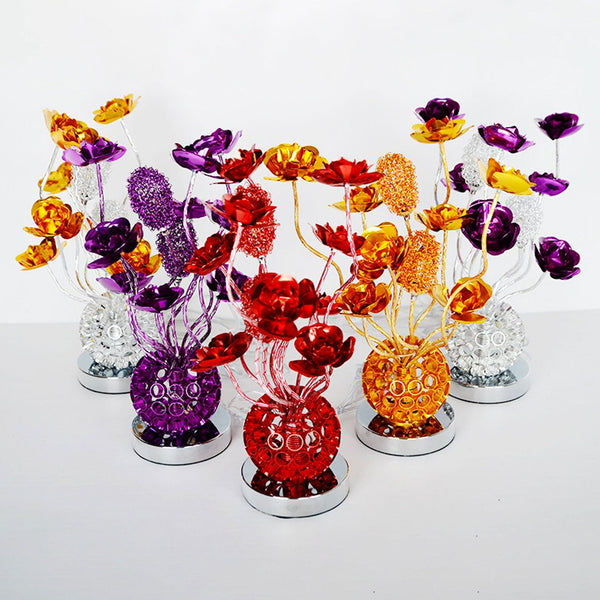 LED Moderne Blumen Tischlampe