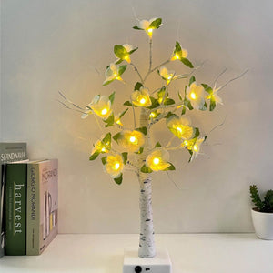 Moderne Baum-LED-Dekorations-Tischlampe